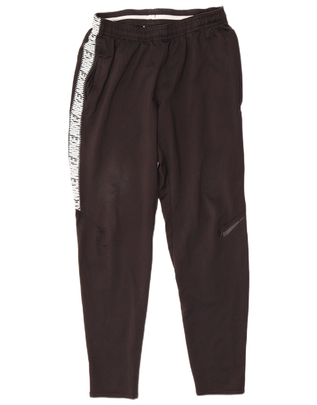 NIKE Pantalón deportivo Dri Fit Graphic para hombre, talla pequeña, color negro
