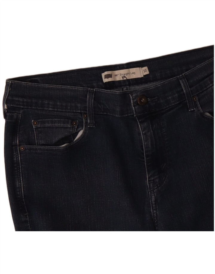 LEVI'S Jeans rectos 506 para mujer US 10 Grande W32 L32 Azul