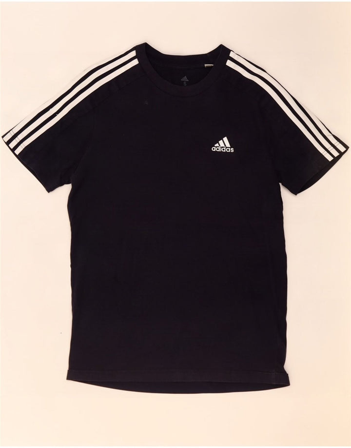 Adidas Hombre Camiseta Top Small Azul Marino Algodón
