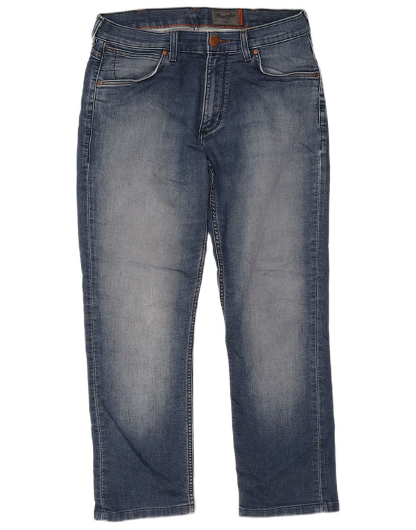Wrangler Vaqueros Rectos Greensboro Para Hombre W30 L30 Azul