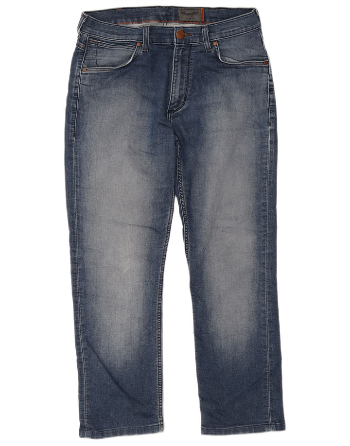 Wrangler Vaqueros Rectos Greensboro Para Hombre W30 L30 Azul