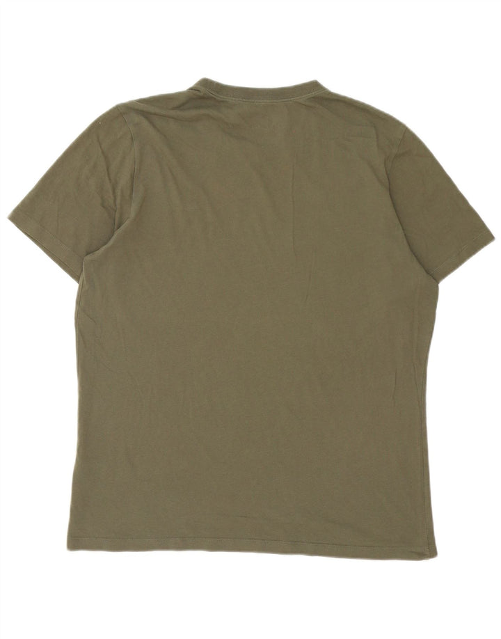 Nike - Camiseta para hombre, talla grande, color caqui, algodón