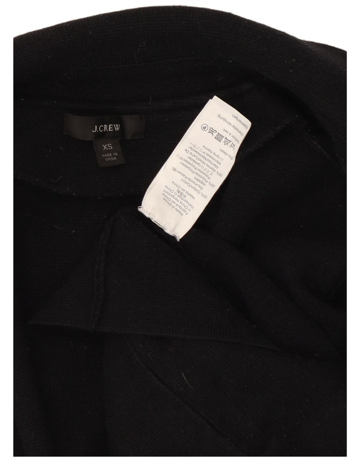 J. Crew Chaqueta tipo blazer abierta de manga 3/4 de gran tamaño para mujer UK 6 XS Azul marino