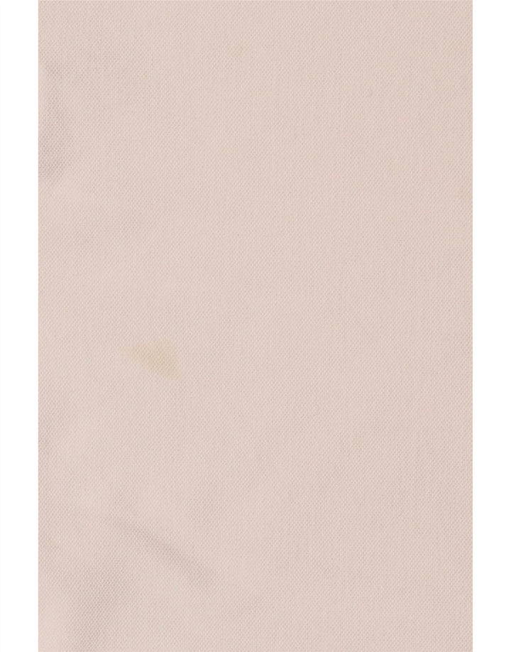 Kappa Polo De Manga Larga De Algodón Blanco Mediano Hombre