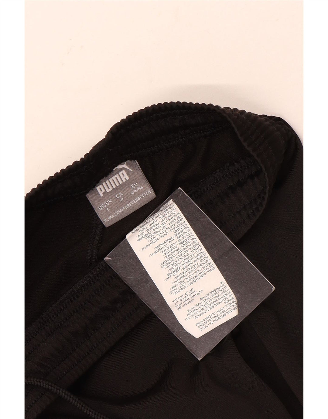 Puma Pantalones De Chándal Para Hombre Joggers Small Negro Poliéster