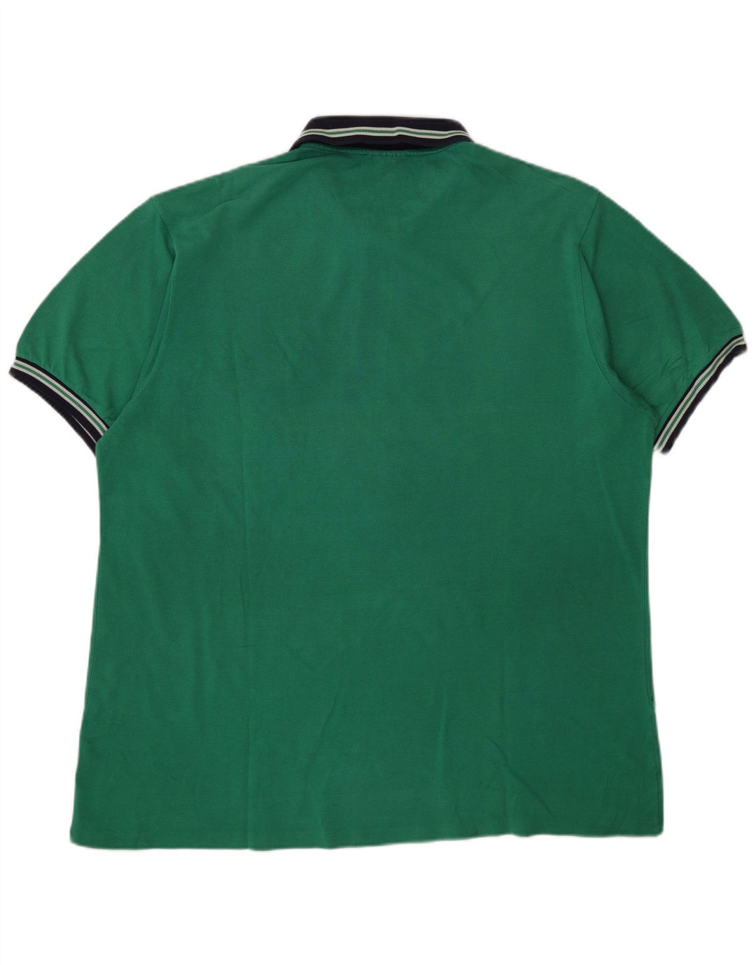 Polo Lacoste para hombre talla 7 2XL algodón verde