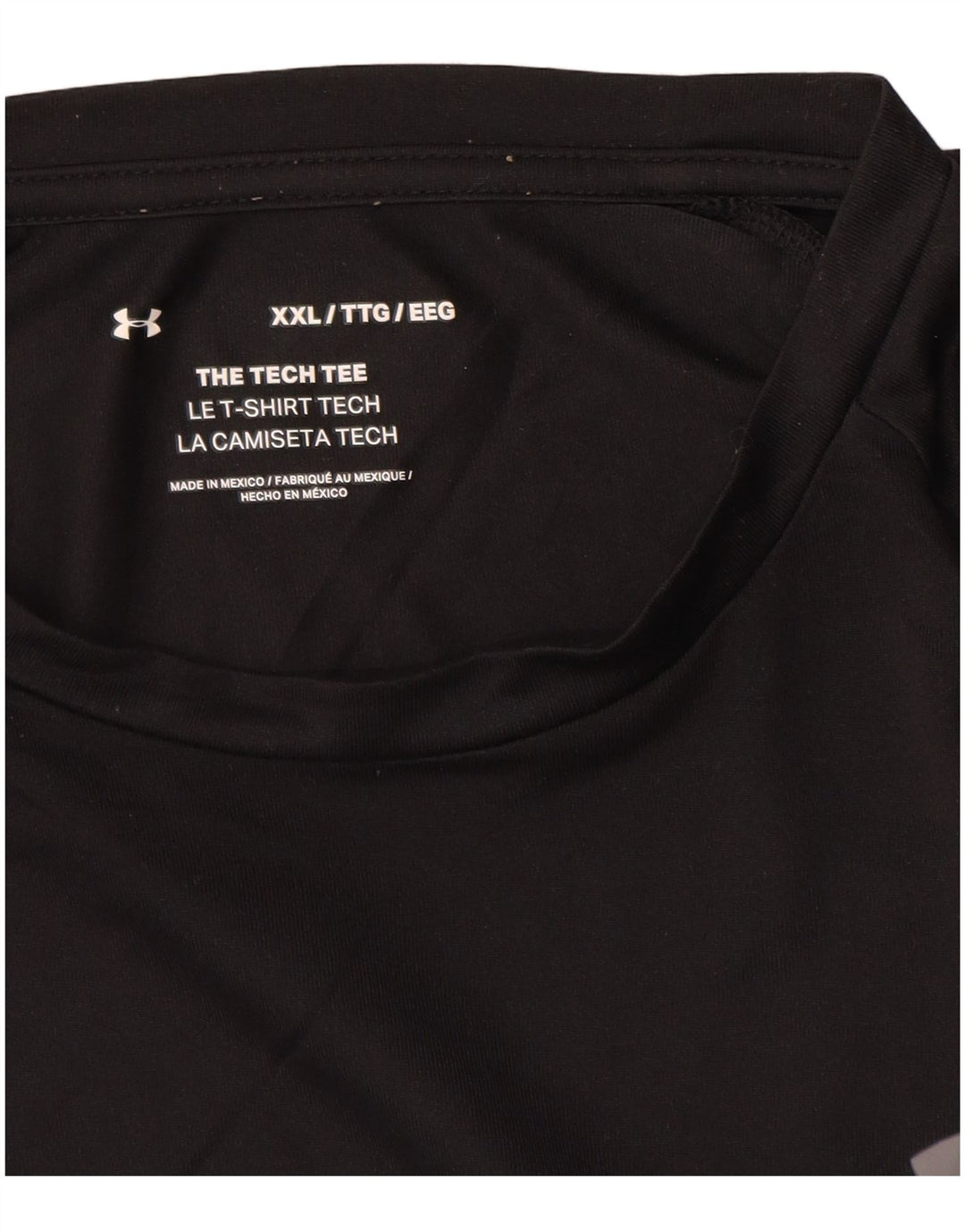 UNDER ARMOUR Camiseta para hombre Top 2XL Negro