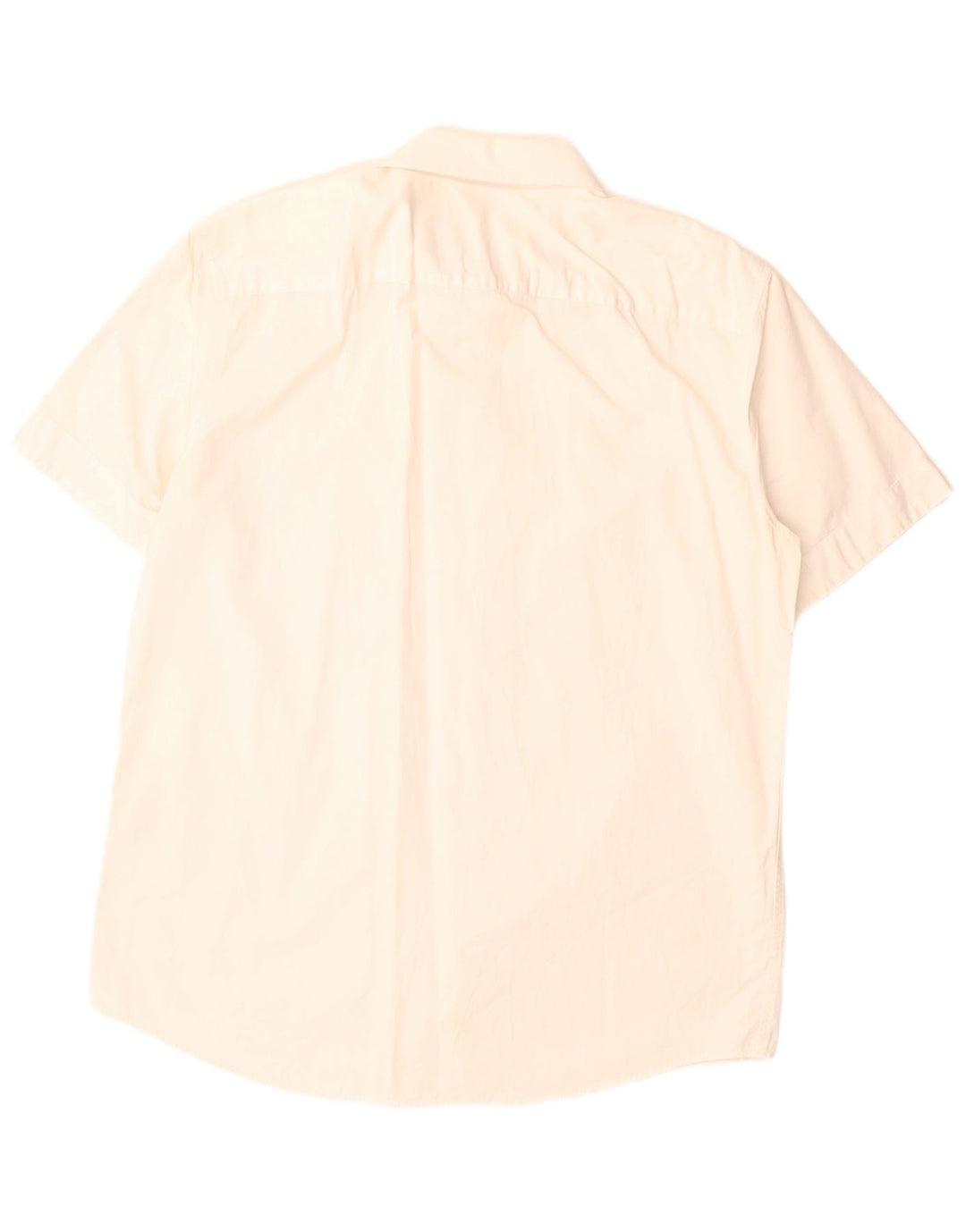 Levi's Camisa de manga corta para hombre, talla grande, de algodón blanco roto