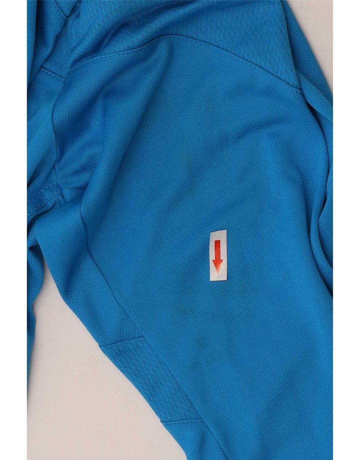 Adidas Hombre Climalite Top Manga Larga XL Azul Poliéster