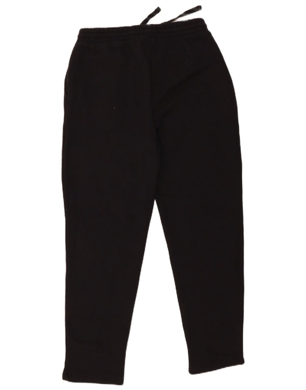 Zara Mujer Pantalones De Chándal UK 42 Mediano Negro Algodón