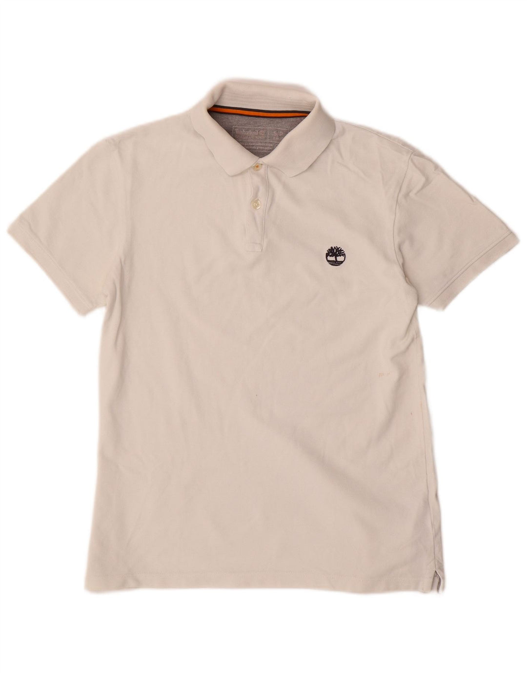 Timberland Polo Slim Fit para Hombre Algodón Blanco Pequeño