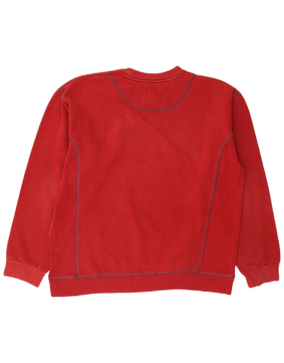 CARRERA Womens Graphic Sweatshirt Jumper UK 16 Large Red Cotton