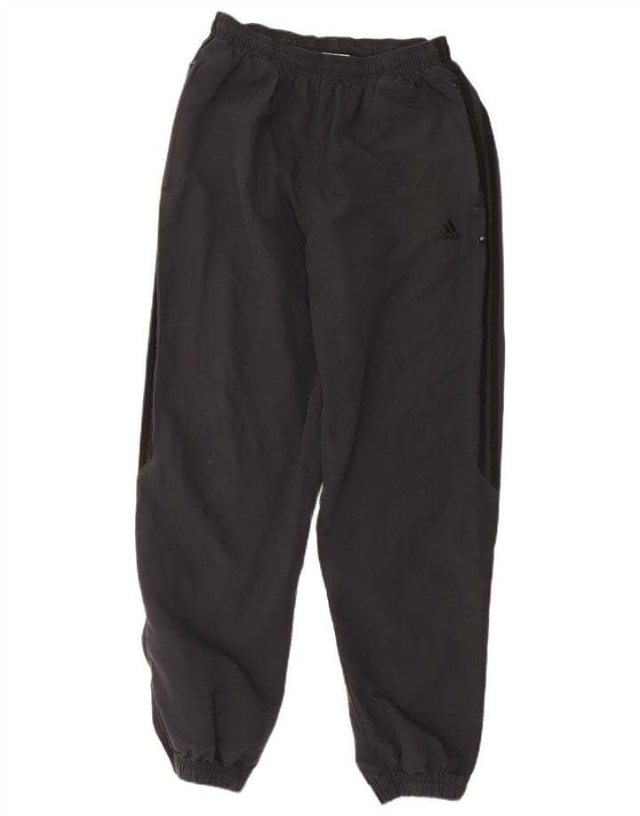 Adidas Hombre Pantalones De Chándal Joggers Gris Medio Algodón