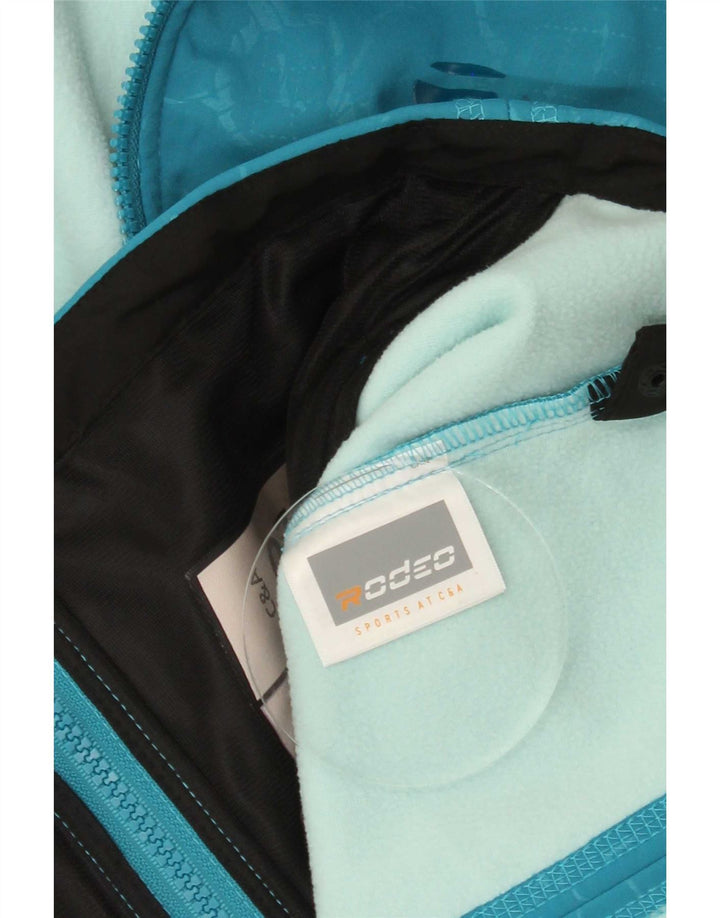 Chaqueta de chándal Rodeo para mujer UK 14/16 Poliéster floral azul medio