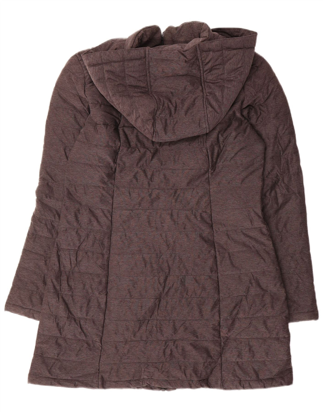 Nautica Abrigo acolchado con capucha para mujer UK 10 Small Gris Poliéster