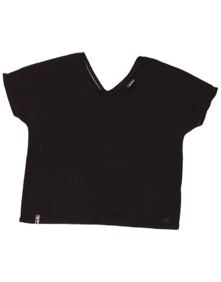 Camiseta Ellesse Mujer UK 40 XL Negro