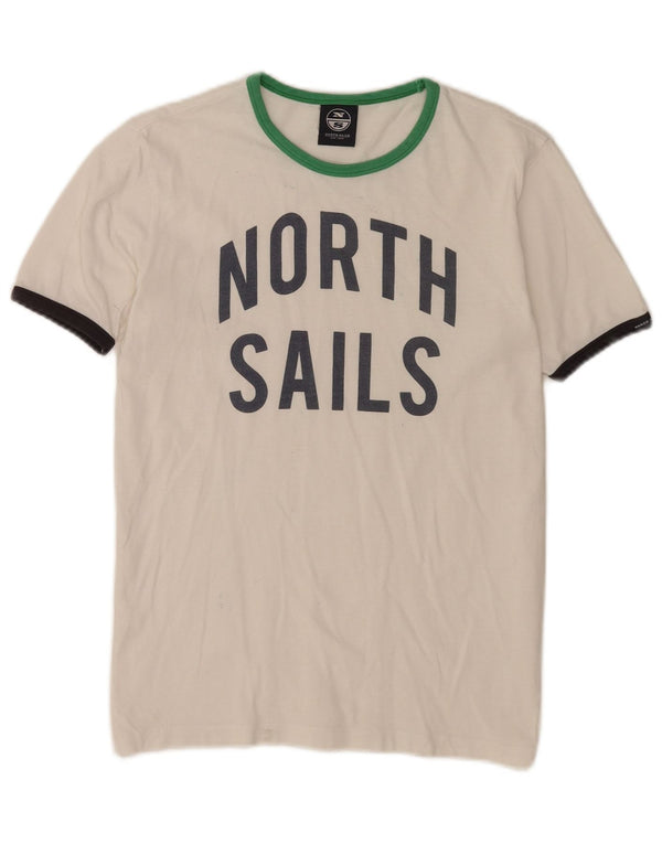 North Sails Camiseta gráfica para niña 13-14 años Blanco