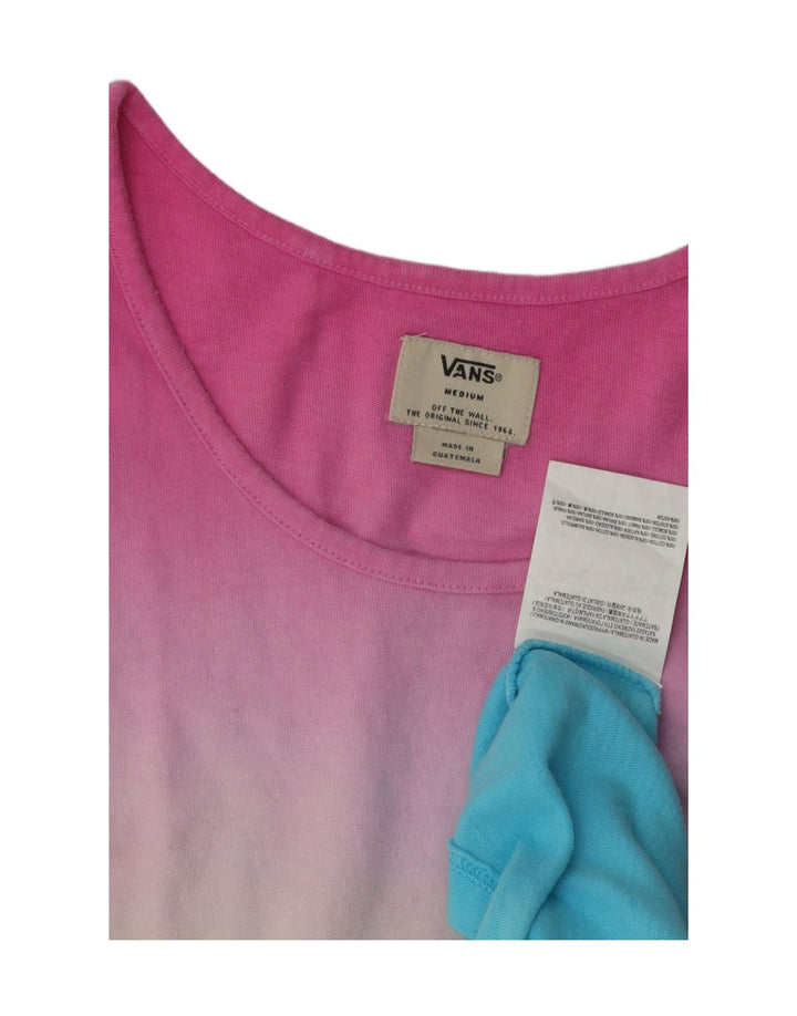 Vans Hombre Camiseta Sin Mangas Medium Multicolor Colorblock Algodón