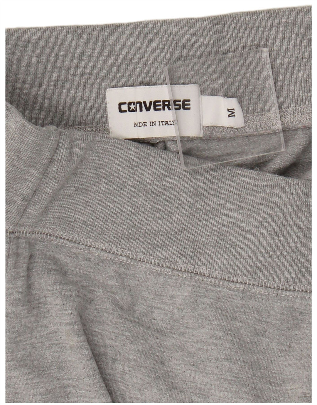 Converse - Pantalones de chándal para mujer, talla 40, color gris medio