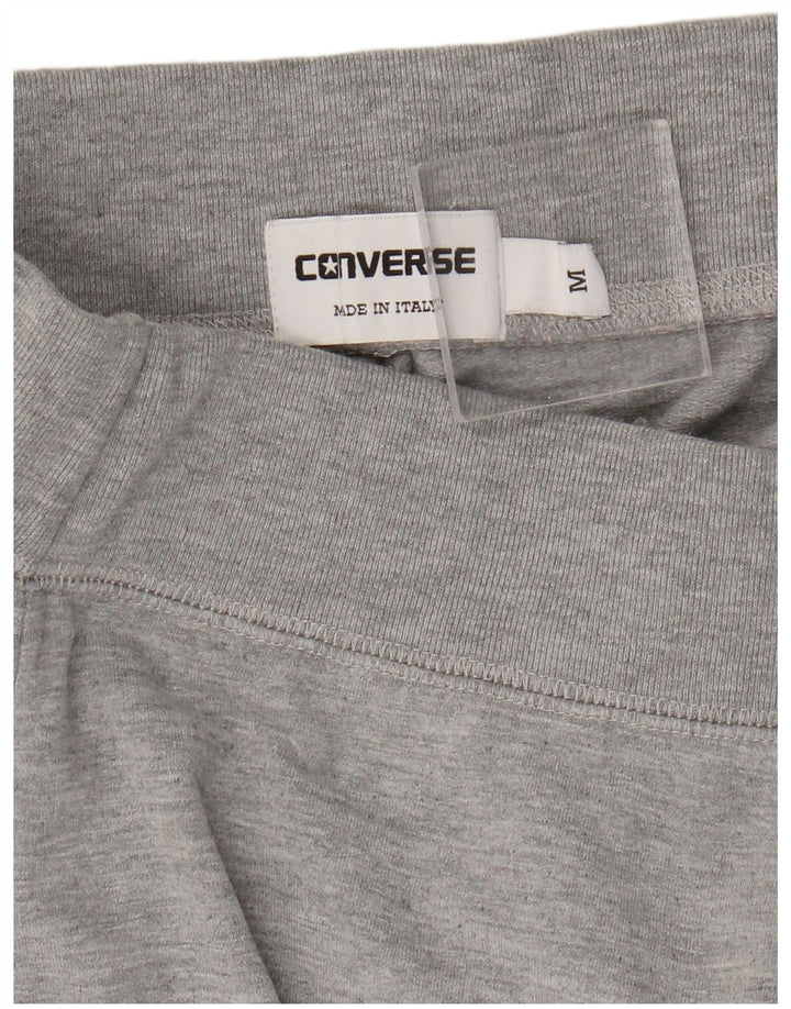 Converse - Pantalones de chándal para mujer, talla 40, color gris medio