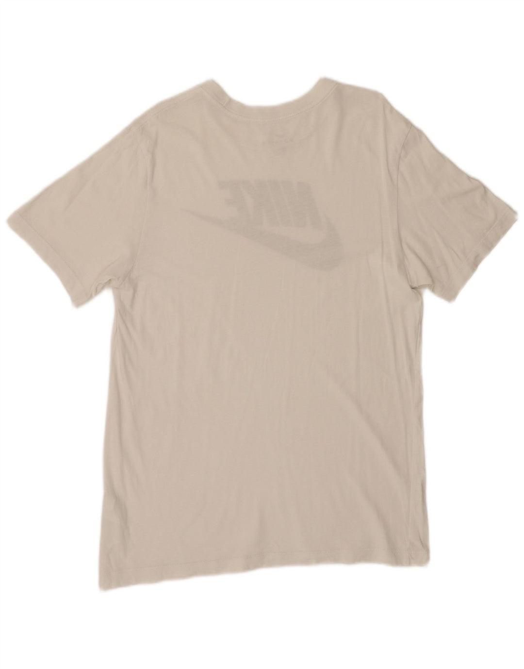 Nike Camiseta gráfica para hombre Top mediano de algodón blanco