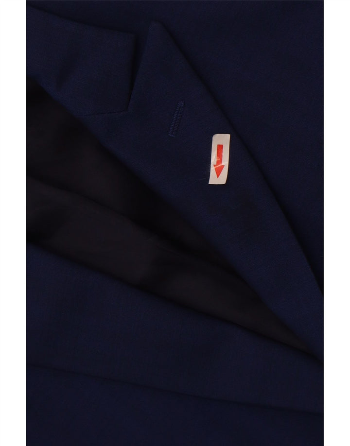 Reiss Chaqueta tipo blazer con 1 botón para hombre UK 36 Small Azul marino