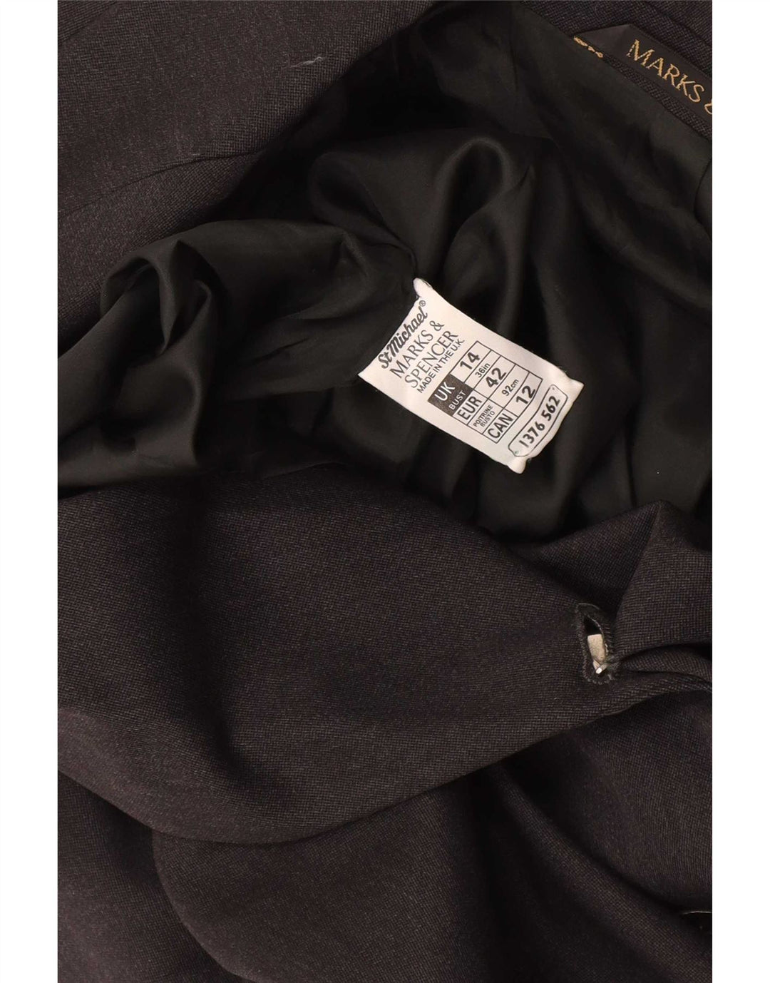 Marks & Spencer Chaqueta St. Michael Blazer para Mujer UK 44 Grande Gris