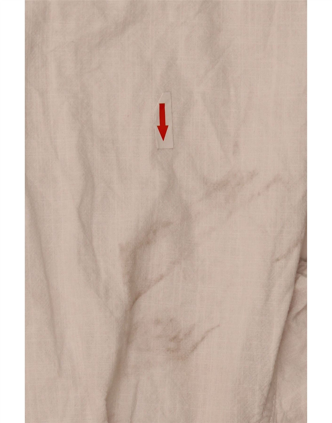Camisa de manga corta para hombre Mountain Warehouse Large de algodón blanco