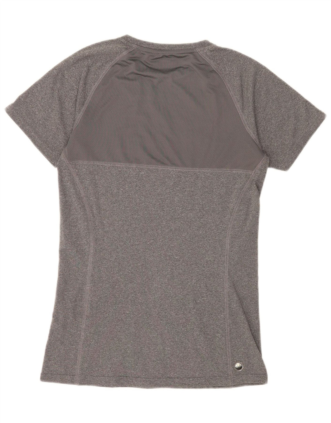 Ellesse Camiseta gráfica para mujer Top UK 42 Poliéster gris medio
