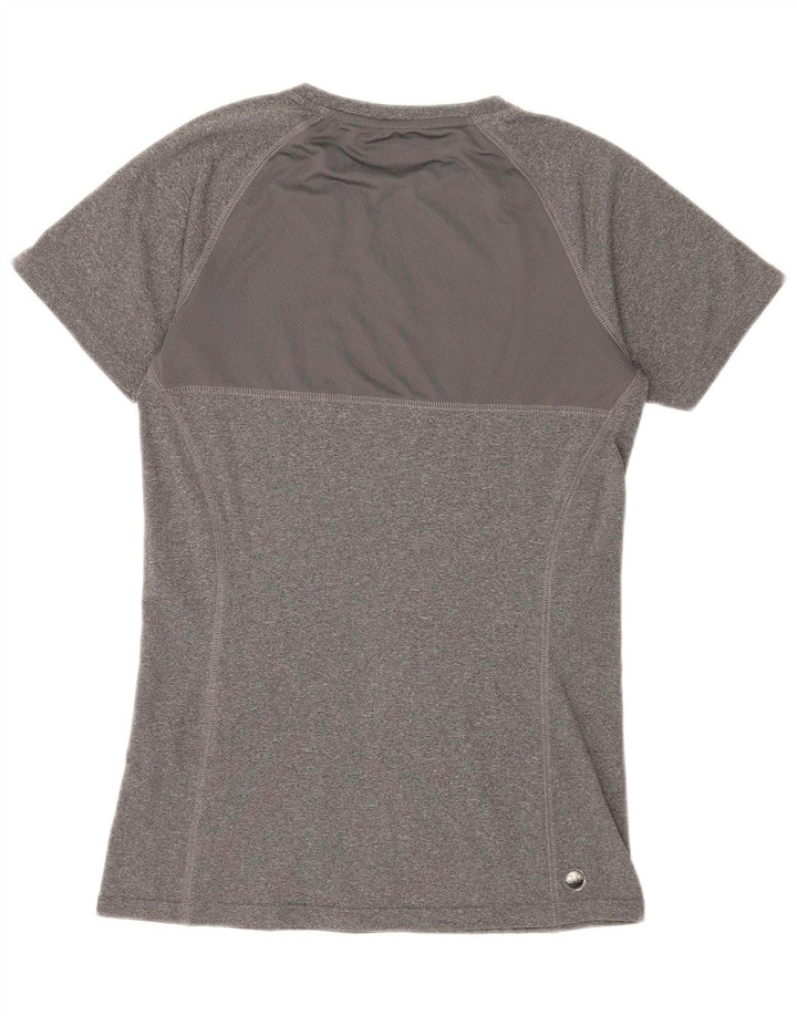 Ellesse Camiseta gráfica para mujer Top UK 42 Poliéster gris medio