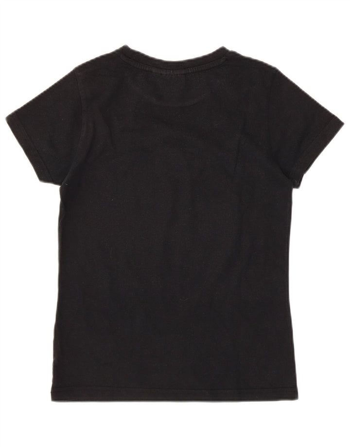 Puma Camiseta gráfica para mujer Top UK 8 Small Black
