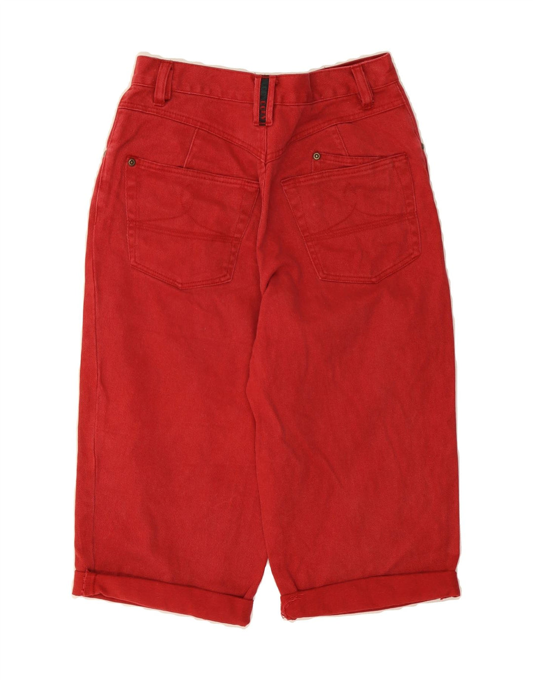 C&A Boys Capri Jeans 13-14 Years W26 L16 Red Cotton Vintage C&A and Second-Hand C&A from Messina Hembry 