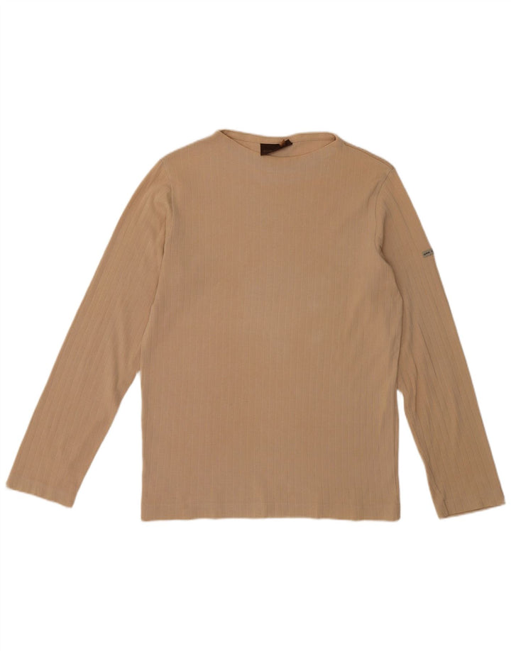 Camiseta Gas Hombre Manga Larga Algodón Beige Medio