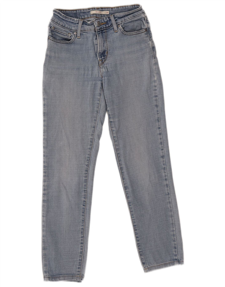 LEVI'S Vaqueros pitillo 711 para mujer W26 L26 Azul