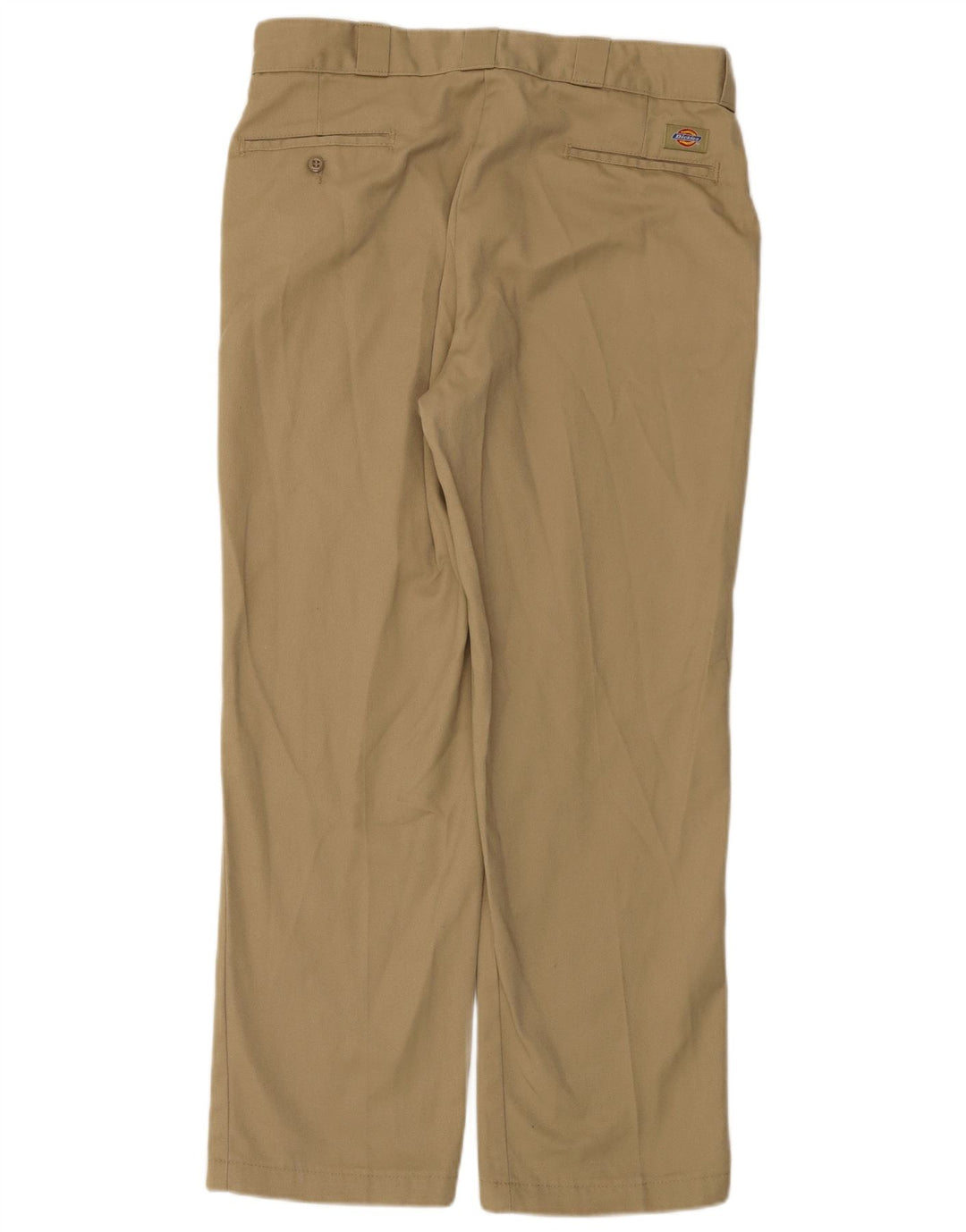 Dickies Pantalón chino recto para hombre W36 L30 Poliéster beige