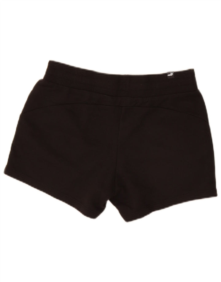Puma Pantalones cortos deportivos para mujer UK 10 Small Black