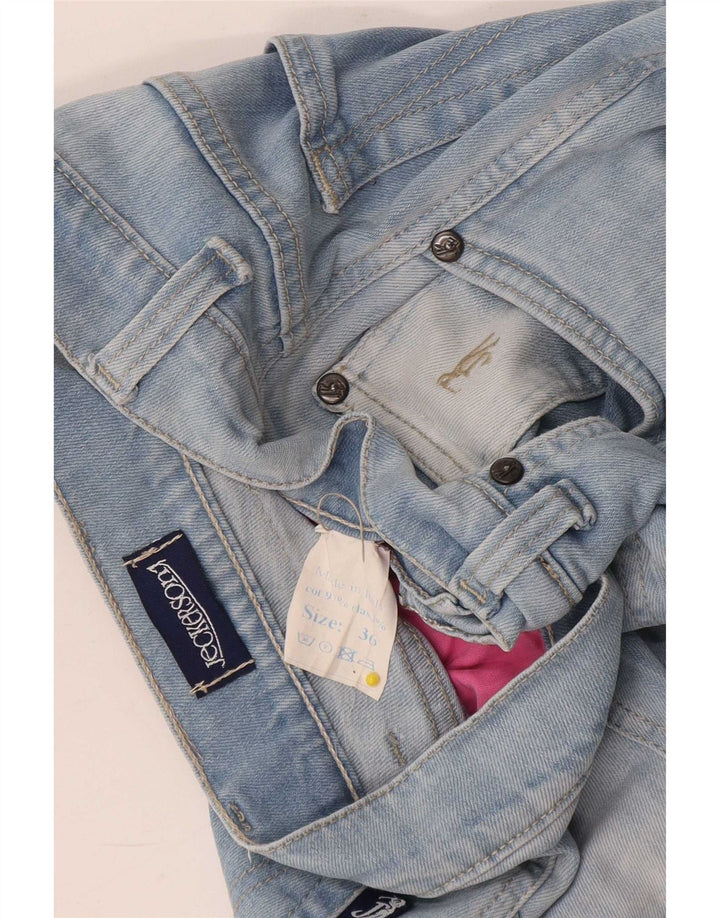 Jeckerson Vaqueros ajustados para hombre W36 L30 Algodón azul