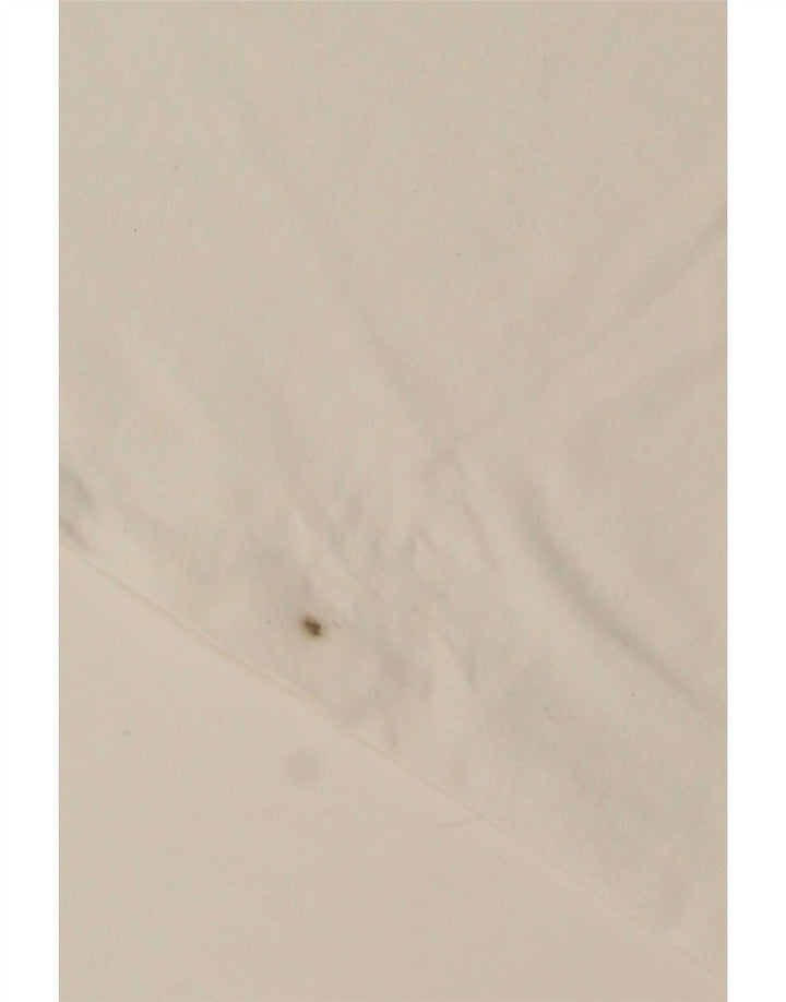 Adidas - Camiseta gráfica para hombre, talla pequeña, color blanco