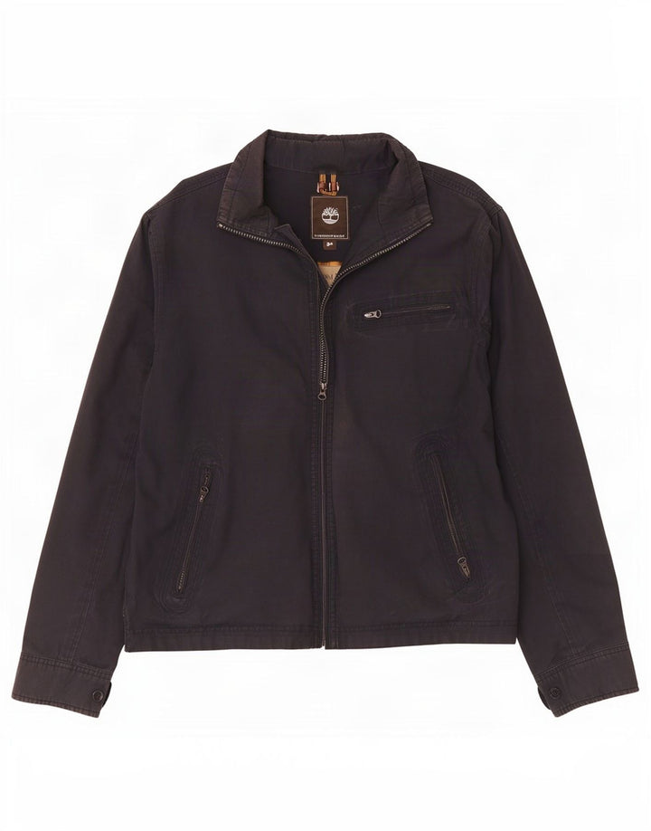 Timberland Chaqueta Bomber para Hombre Reino Unido 40 Grande Azul Marino Algodón