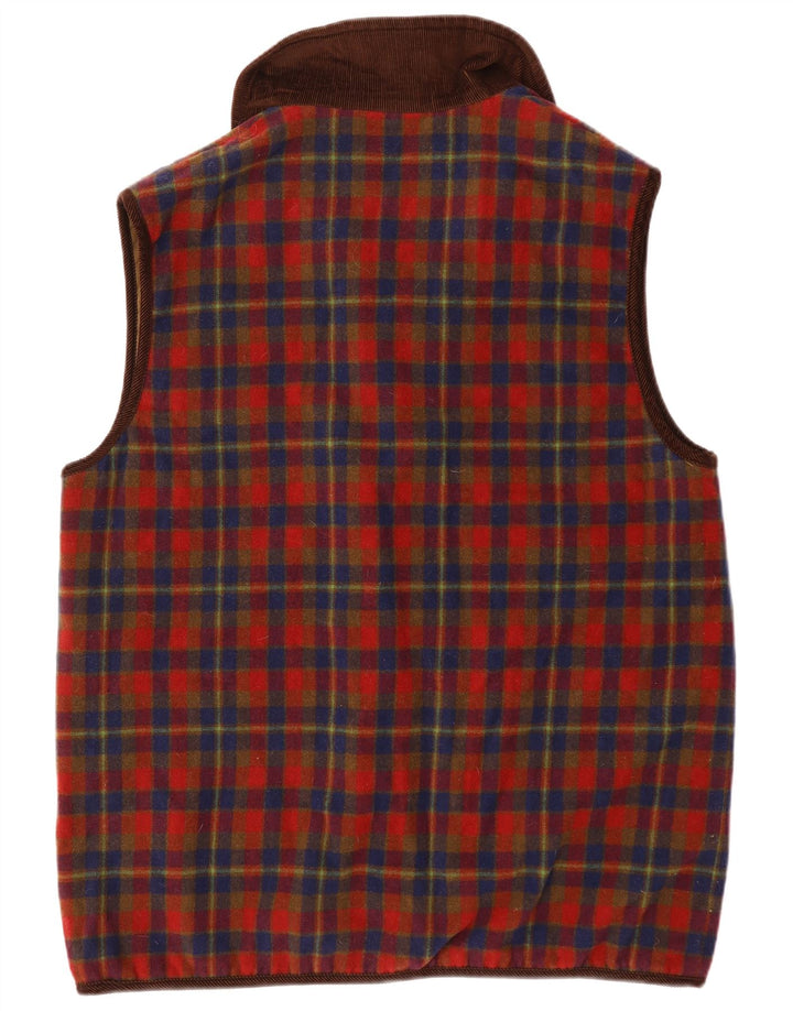 Ulla Popken Chaleco reversible para mujer UK 20 2XL Lana marrón