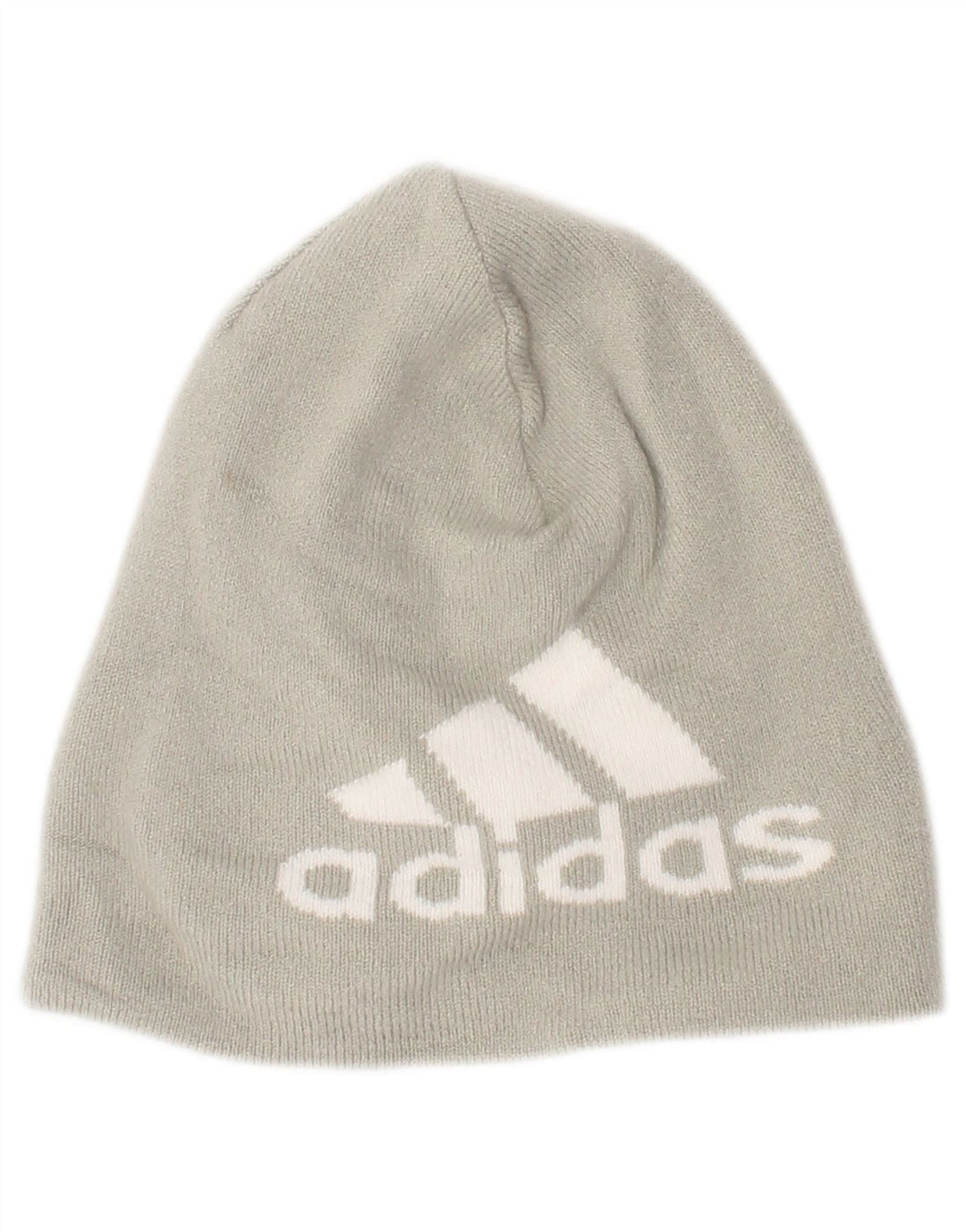Adidas Mens Graphic Beanie Hat One Size Grey Acrylic