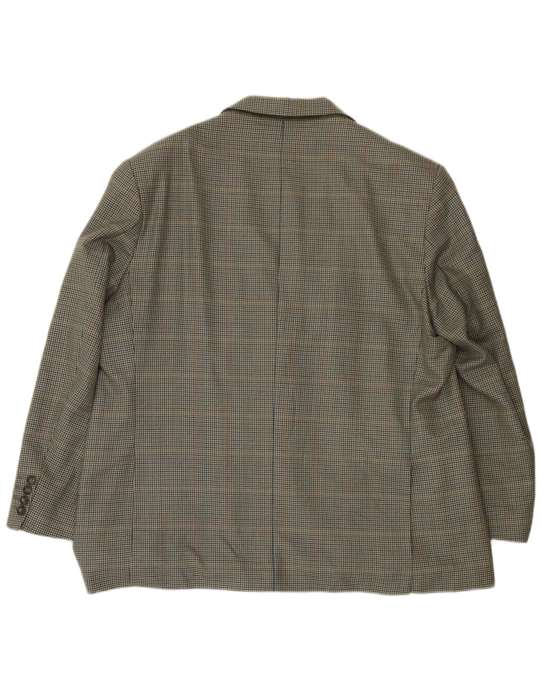 Marks & Spencer Chaqueta tipo blazer de 2 botones para hombre UK 46 XL Pata de gallo verde