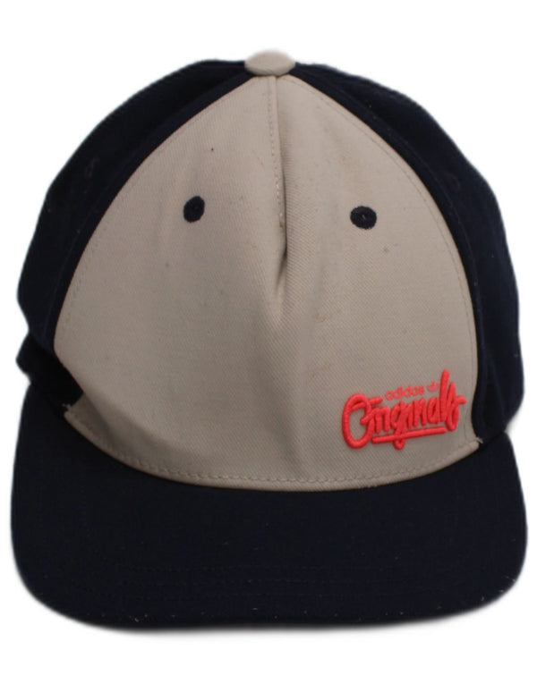 Adidas Gorra De Béisbol Estampada Para Hombre Talla Única Azul Marino Colorblock Poliéster