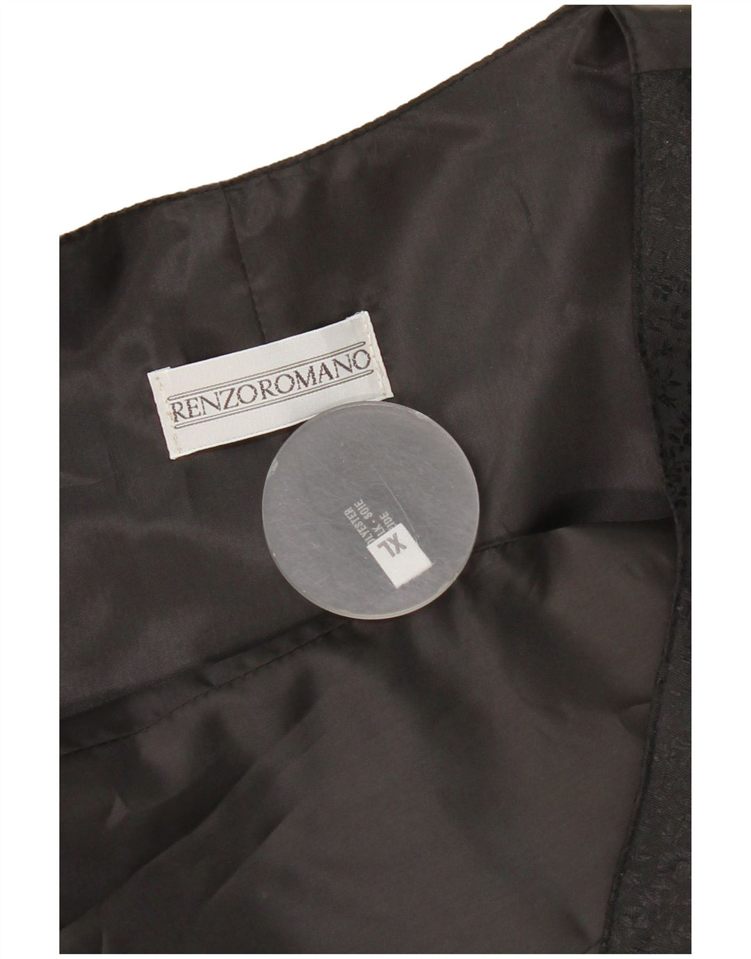 Renzo Chaleco Hombre XL Poliéster Negro