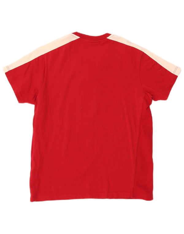 CHAMPION Camiseta musculosa para mujer UK 40 Medium Red Colourblock