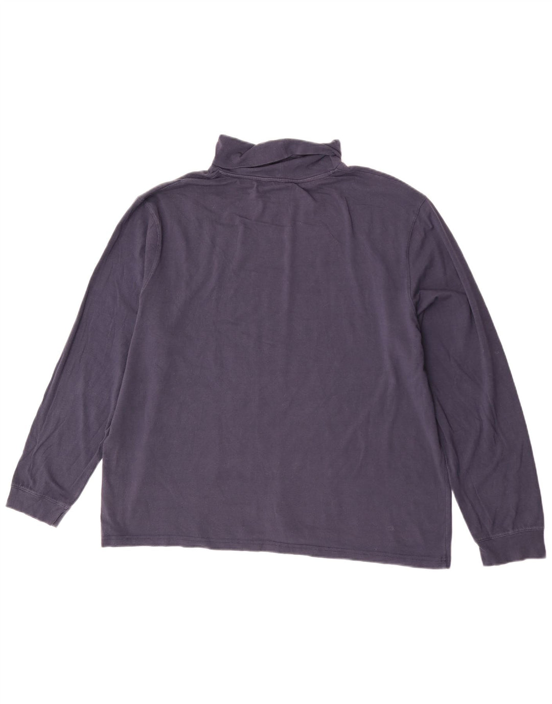 Marks & Spencer - Camiseta de manga larga para hombre, talla 2XL, algodón azul marino