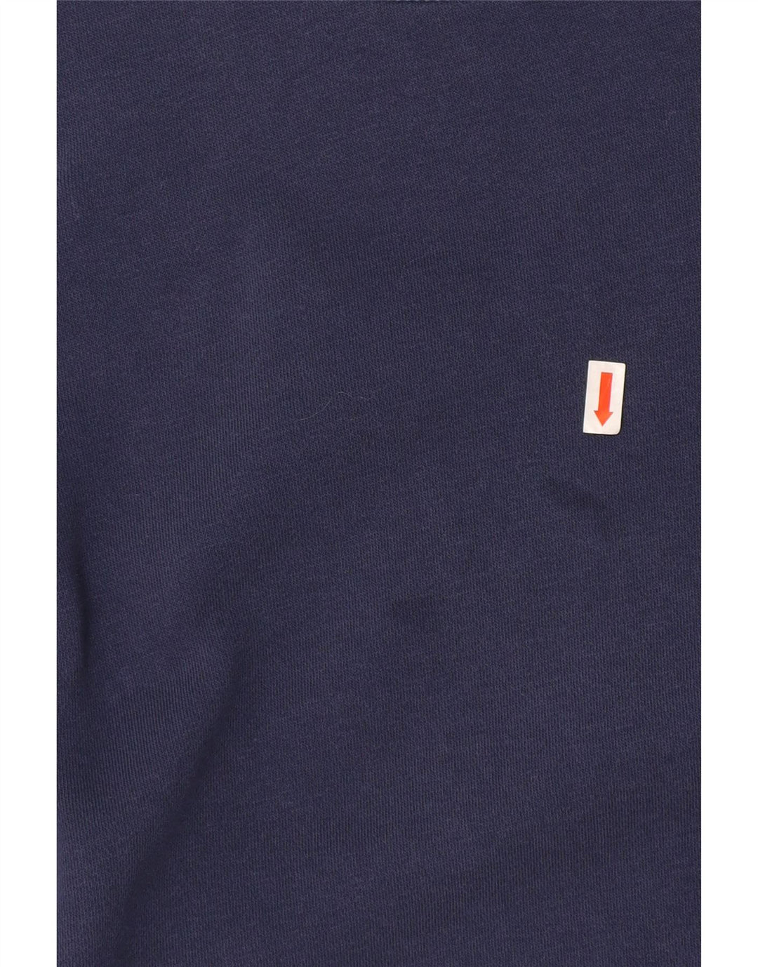 NIKE Sudadera con gráfico Swoosh para niños de 10 a 11 años, tamaño mediano, azul marino