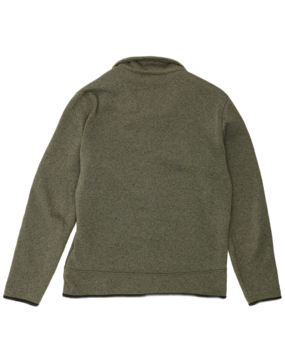 Champion Chaqueta de chándal para hombre, poliéster moteado de color caqui grande