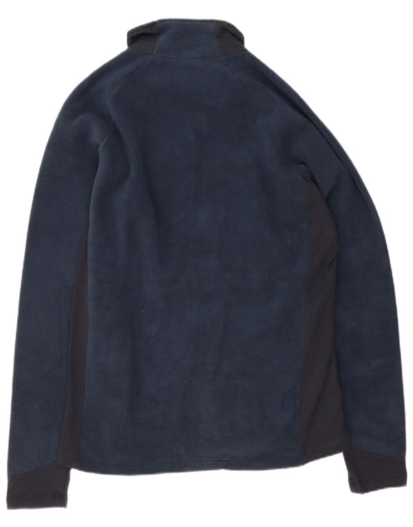 Kappa Chaqueta polar para hombre UK 42 XL Azul marino Colorblock Poliéster