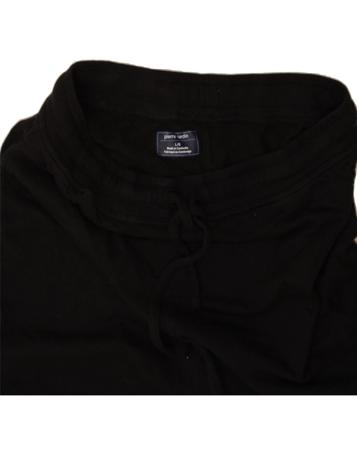 PIERRE CARDIN Mens Sport Shorts Large  Black Cotton Vintage Pierre Cardin and Second-Hand Pierre Cardin from Messina Hembry 